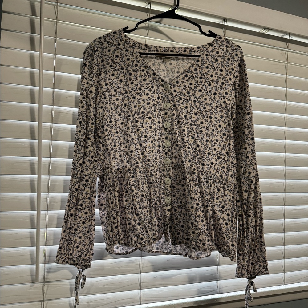 Long Sleeve Blouse